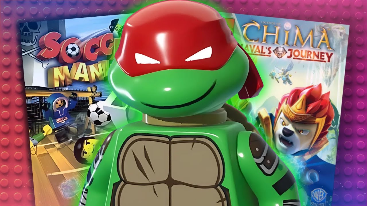 Os jogos MAIS BIZARROS da LEGO!