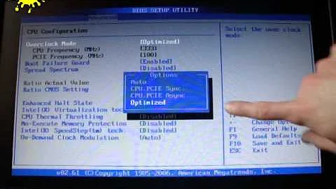 AMI BIOSでE8400をオーバークロック！