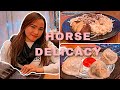 1ST TIME EATING HORSE MEAT ( MAY NAKAIN KAMING PANIS😅) | Lei Escaño