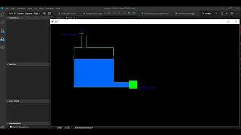 Use python for automating a machine and opencv for HMI build