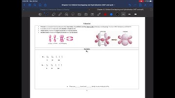 Chapter 4.3: Orbital Overlapping (Pi Bond)
