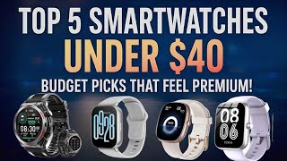 Top 5 Budget Smartwatches Under $50 – Best Value Tech 2025!