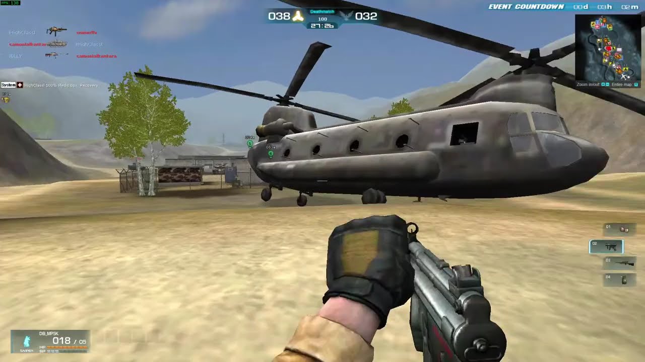 [워록  WarRock] 1-4 Slot & Free2Play Only [Emblem & Engrene]