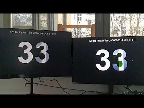 HP Omen X 27 vs Lenovo Legion Y27gq-25 Input Lag Test 2