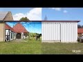 #18 Making of Illusionsmalerei / mural / Hallenbild Bauernhof / Wandmalerei /Uckro Luckau 2015