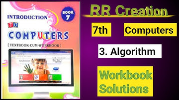#std 7th #sub Computer #3Algorithm development an introduction workbook answer #questionanswer
