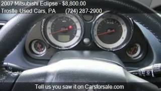 2007 Mitsubishi Eclipse GS for sale in Butler, PA 16001 at T