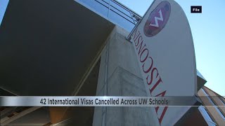 More international visas at UW terminated, legal action underway