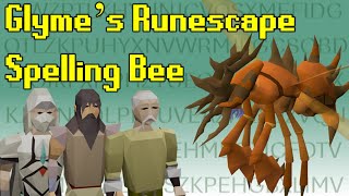 Glyme's Runescape Spelling Bee