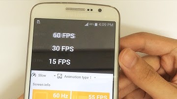60FPS vs 30FPS vs 15FPS.