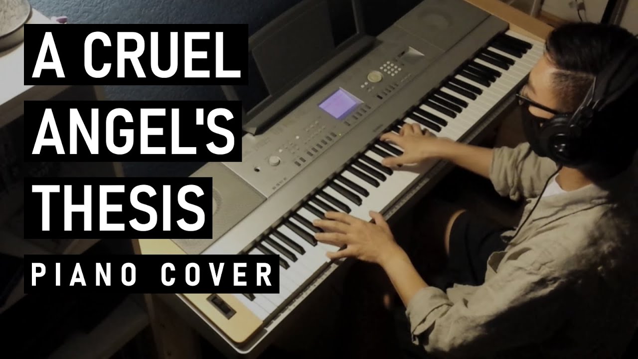 a cruel angel's thesis piano 1 hour