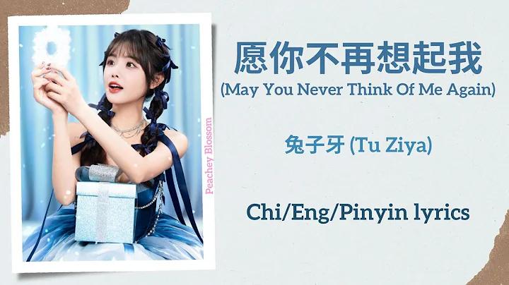 愿你不再想起我 (May You Never Think Of Me Again) - 兔子牙 (Tu Ziya)【单曲 Single】Chi/Eng/Pinyin lyrics - DayDayNews