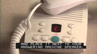 CapTel 800: Answering Machine Messages