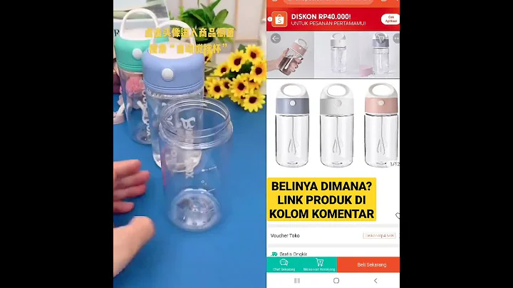 BELINYA DIMANA? LINK PRODUK DI KOLOM KOMENTAR  (BOTOL VIRAL)  #shorts