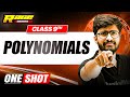 POLYNOMIALS in 1 Shot: FULL CHAPTER | Class 9th