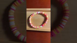 Sunset bracelet  claybeadbracelets