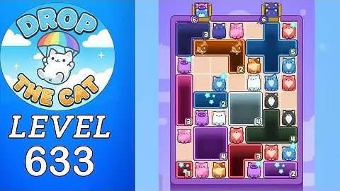 Drop The Cat Level 633 Walkthrough