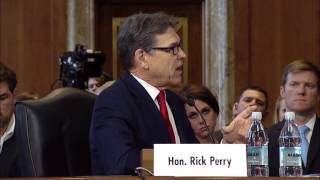 Senator Duckworth Questions DOE Nominee Governor Rick Perry During Perry's Confirmation Hearing