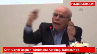 Chp Genel Başkan Yardımcısı Ercan Karakaş, Balıkesirde Seçime 34 Kala