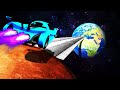 Jumping WORLD&#39;S FASTEST CAR With MARS RAMP (GTA 5)