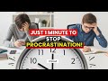 Beat Procrastination FAST: The 1-Minute Rule That Actually Works!
