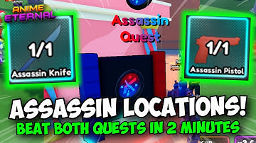 Assassin Knife & Pistol Locations & New Codes! Everything New in Update 23 P3 Anime Eternal