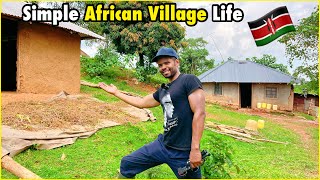 African Village Life: American man can't recognize anything in my Kenyan Village!