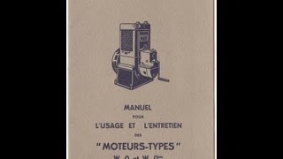 Bernard stationary petrol engine model W0