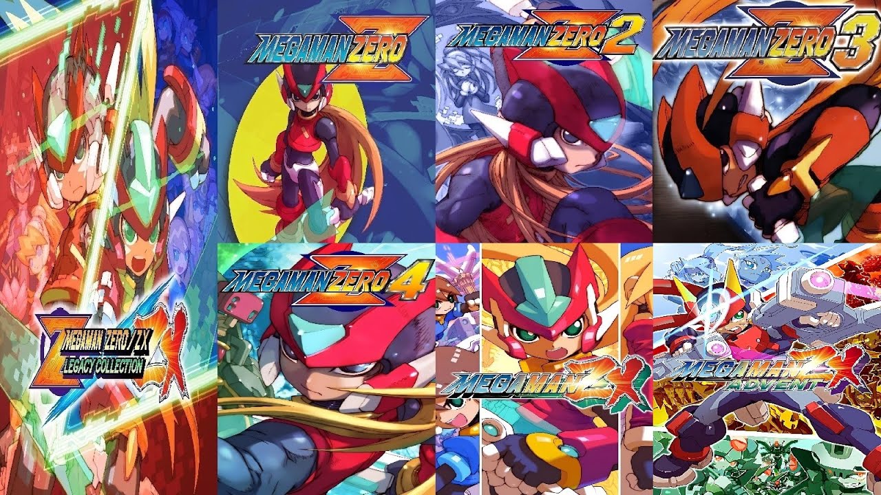 Mega Man Zero/ZX Legacy Collection PS4 XBOX ONE XBOX SERIES X|S