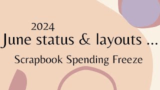 Layout share and status on my spending freeze! How is yours going??