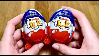 Kinder Joy Surprise Egg Harry Potter Funko Edition l ASMR l Opening