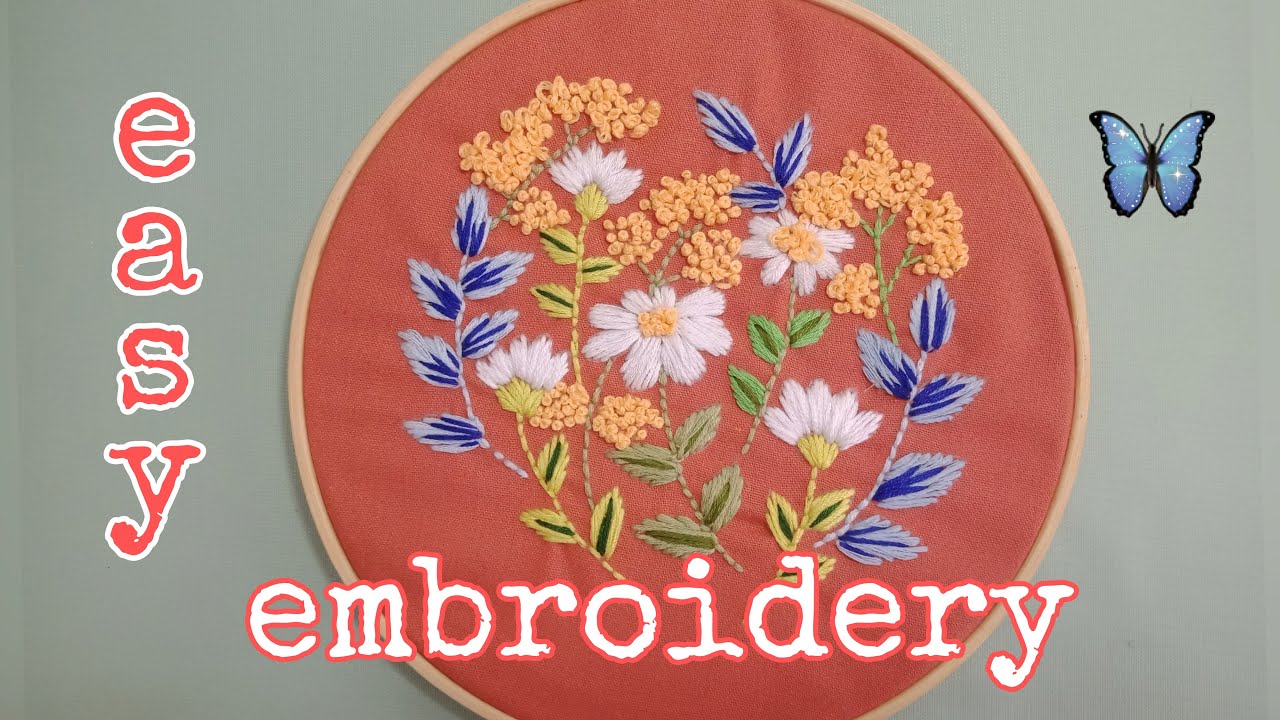 DIY Embroidery Kit Shopee Haul 1 YouTube