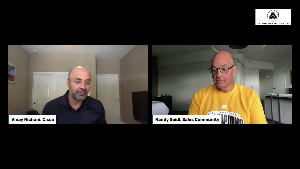 Tech Sales Insights LIVE featuring Vinay Nichani, Cisco