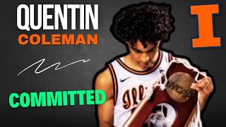 4-Star Quentin Coleman Commits To Illinois!