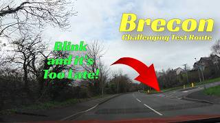 Tricky Brecon Driving Test Route | Hills & Fail Points