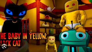 Playing the baby in yellow the full game in Roblox 👶🟡😈