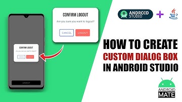 How to create  a Custom Dialog box in Android Studio 🔥