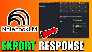 How To Export Response From Notebooklm To Google Docs (2026) (Complete Guide)