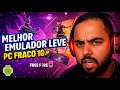 MELHOR EMULADOR LEVE PARA PC FRACO 2GB RAM – FREE FIRE 120FPS CONFIGURAÇÕES 2025 💥🔥