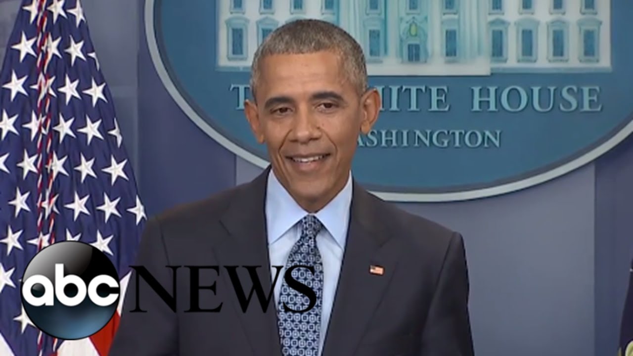Obama Final Speech Before Departing Washington Full Abc News Youtube