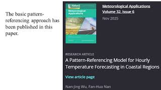 Diurnal-Aware, Imputation-Free Pattern Referencing for Hourly Temperature Forecasting screenshot 5