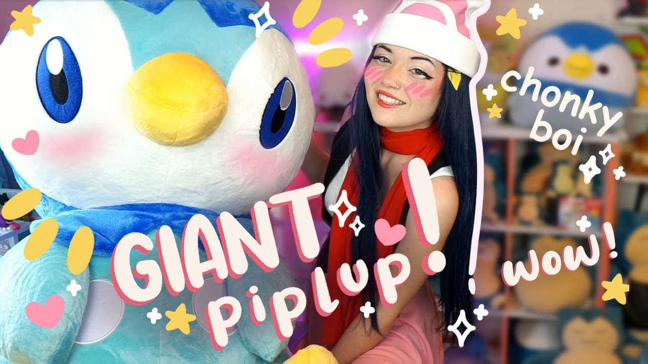 NEUF AVEC ÉTIQUETTES - Peluche géante Piplup Pokémon Piplup 20