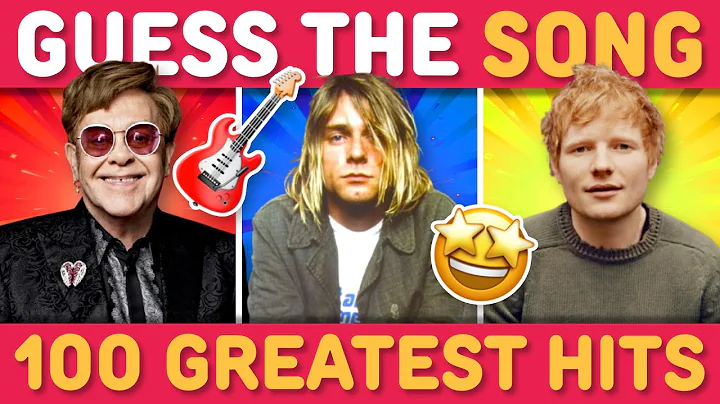 GUESS THE 100 GREATEST HITS OF ALL TIME 🤩 🎤 | Song Quiz