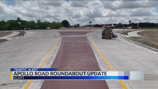 Apollo Road roundabout update