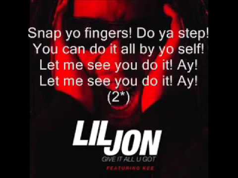 Lil John Snap Your Fingers Lyrics Youtube