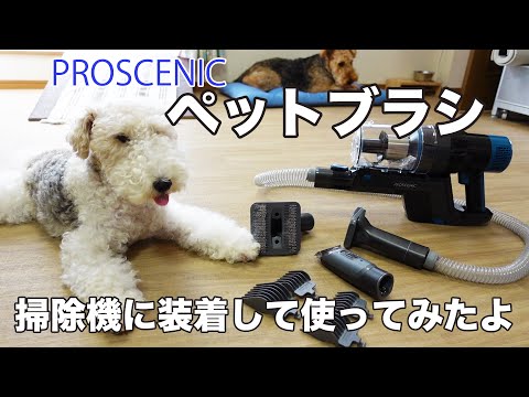 掃除機に装着出来るペットブラシがセルフトリミングする自分には最高で