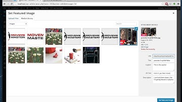 Get Noticed: Set the Featured Image with a caption