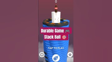 Durable Game Stack Ball 💝🎮🎯#stackball #vishalrai #shortvideos #viral #ytshorts #song #trending