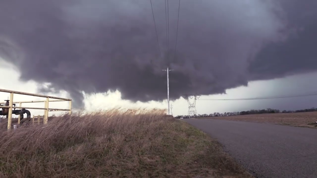 Colliding With A TORNADIC Supercell - IL/IN Enhanced Risk