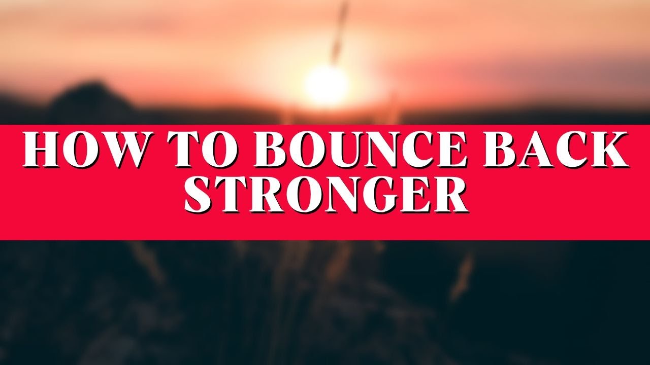 How to Bounce Back Stronger | best motivation | by PIYARE BHAI JAN ...
